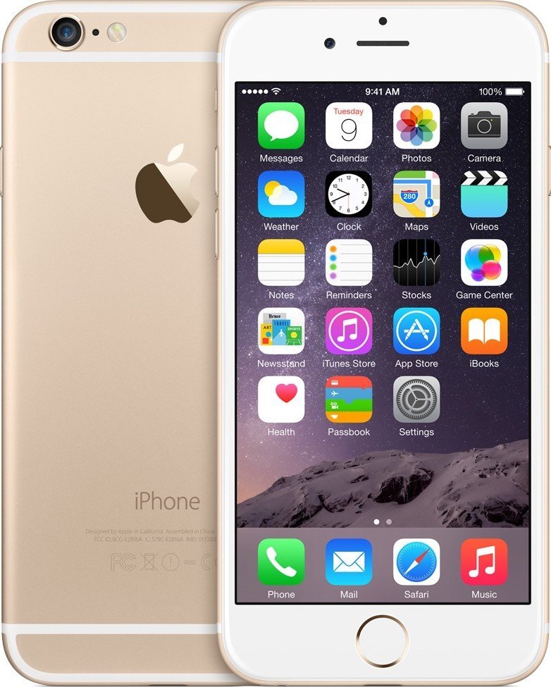 Мобильный телефон Apple iPhone 6 Plus 64GB A1524 Gold купить