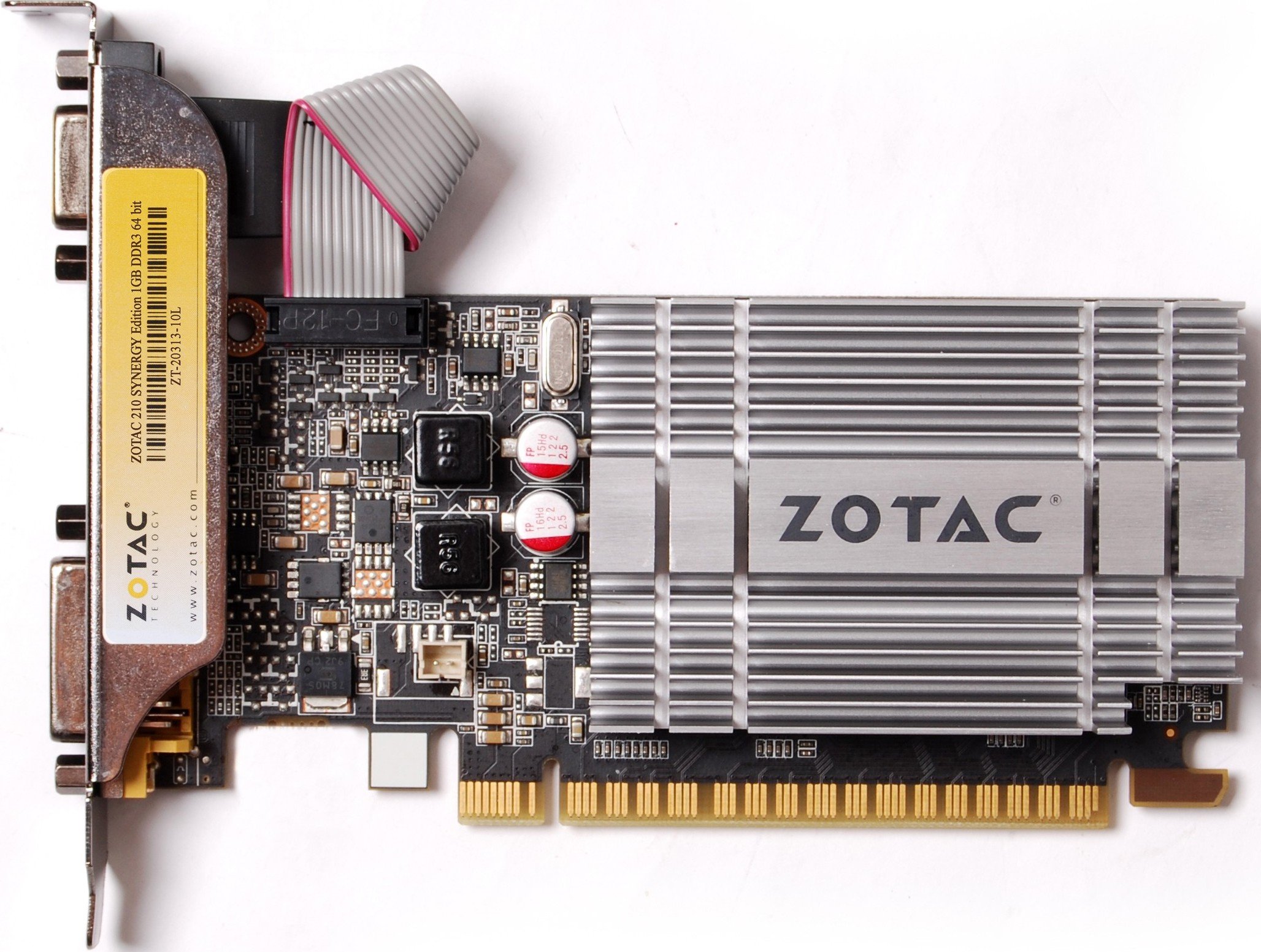 Видеокарта Zotac PCI-E GeForce 210 1GB DDR3 (ZT-20313-10L) - купить в ...