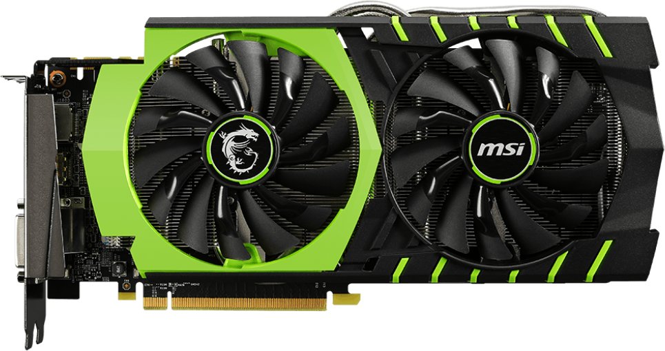 Видеокарта PCI-E GeForce GTX970 4GB DDR5 MSI (GTX 970 GAMING LE 100ME ...