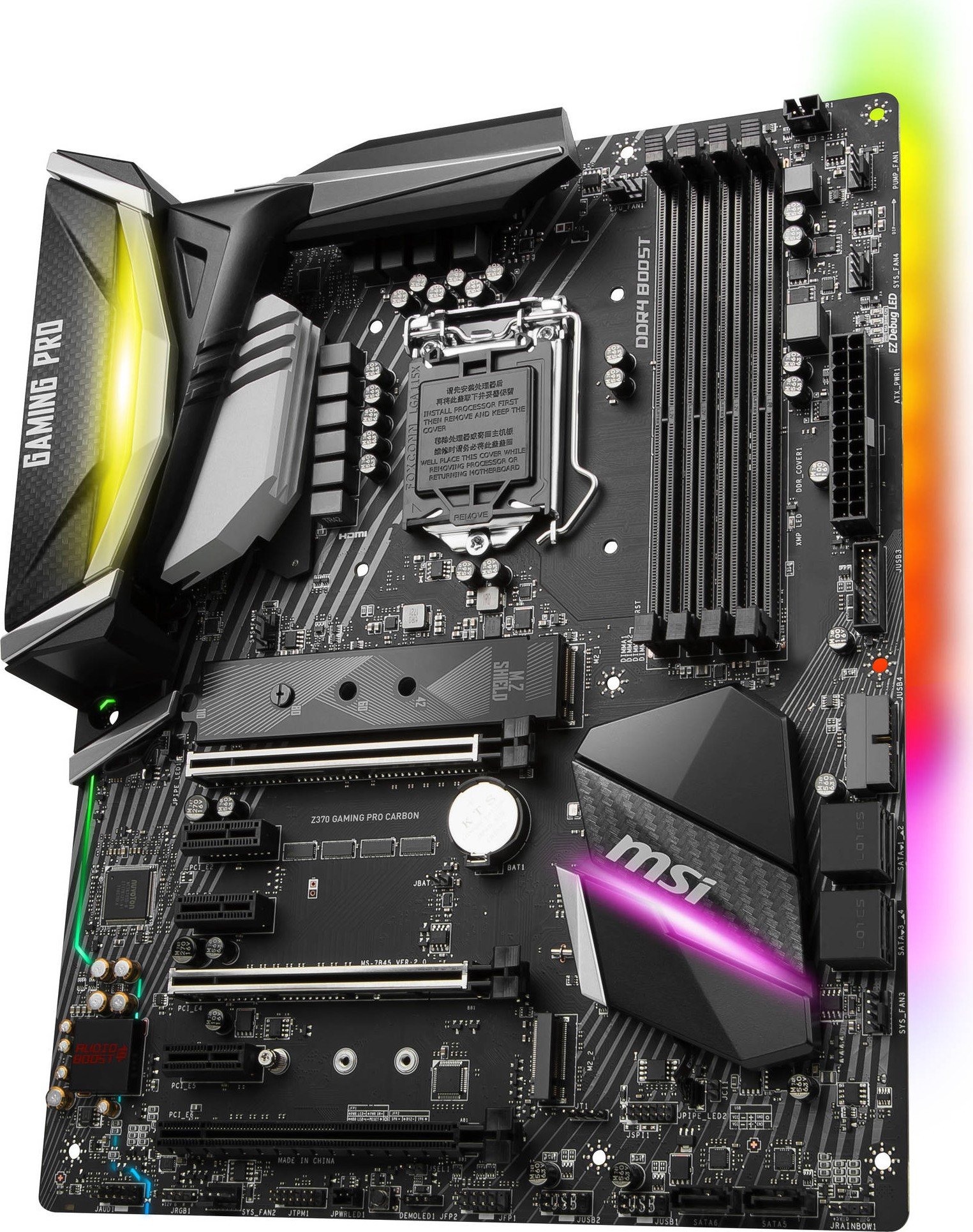 Материнская плата MSI Z370 Gaming Pro Carbon AC s-1151 Z370 купить ...