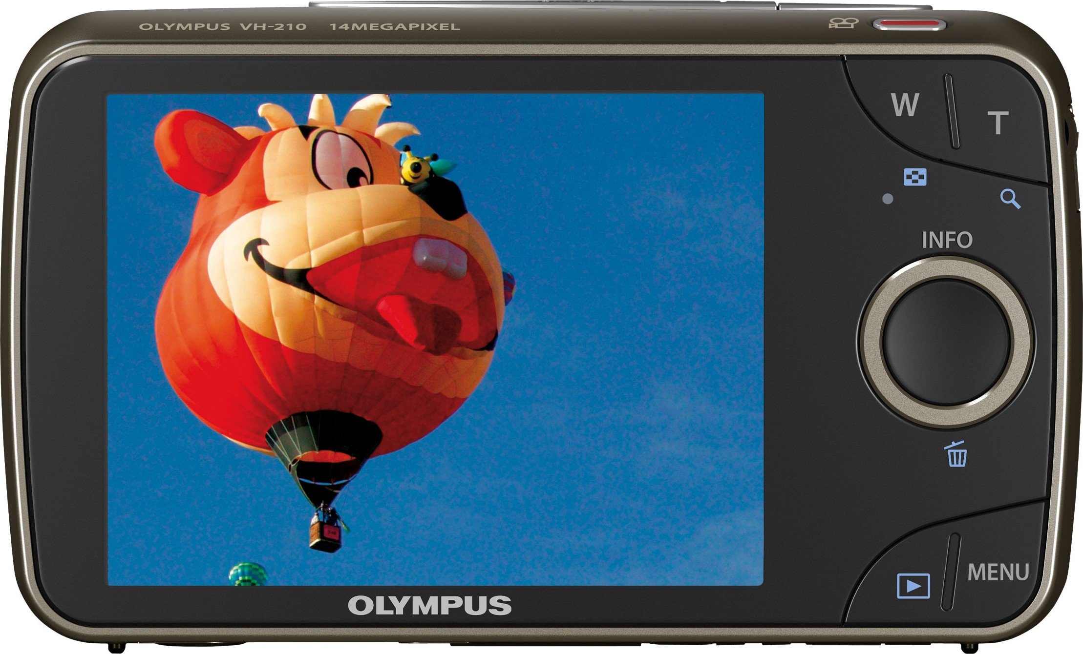 Цифровая фотокамера Olympus VH-210 White купить | ELMIR - цена