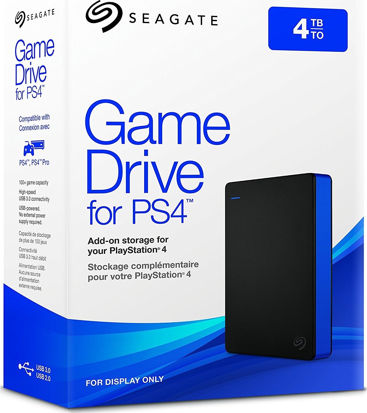 Жесткий диск 2.5" USB 4TB Seagate Game Drive for PS4 (STGD4000400 ...