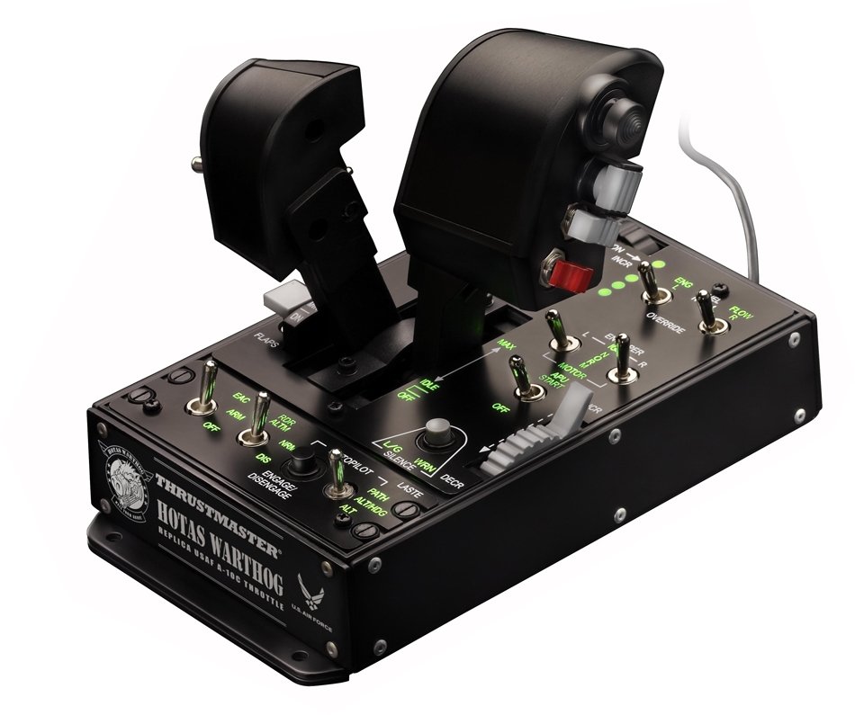 美品 THRUSTMASTER HOTAS WARTHOG HOTAS WARTHOG™ Joystick | Thrustmaster U.S eShop