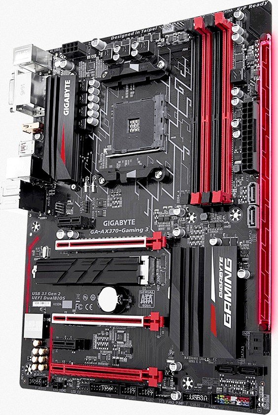 Материнская плата Gigabyte GA-AX370-Gaming 3 s-AM4 X370 купить | Elmir ...