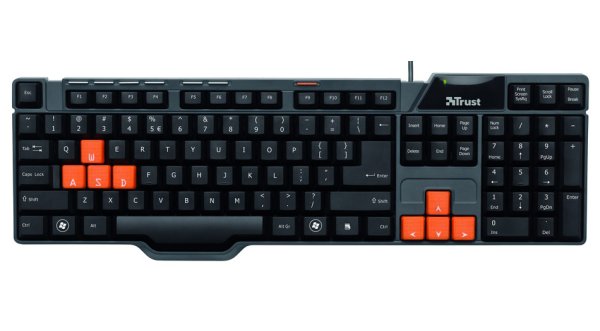 Клавиатура Trust GXT 18 Gaming Keyboard USB (17695) купить | Elmir