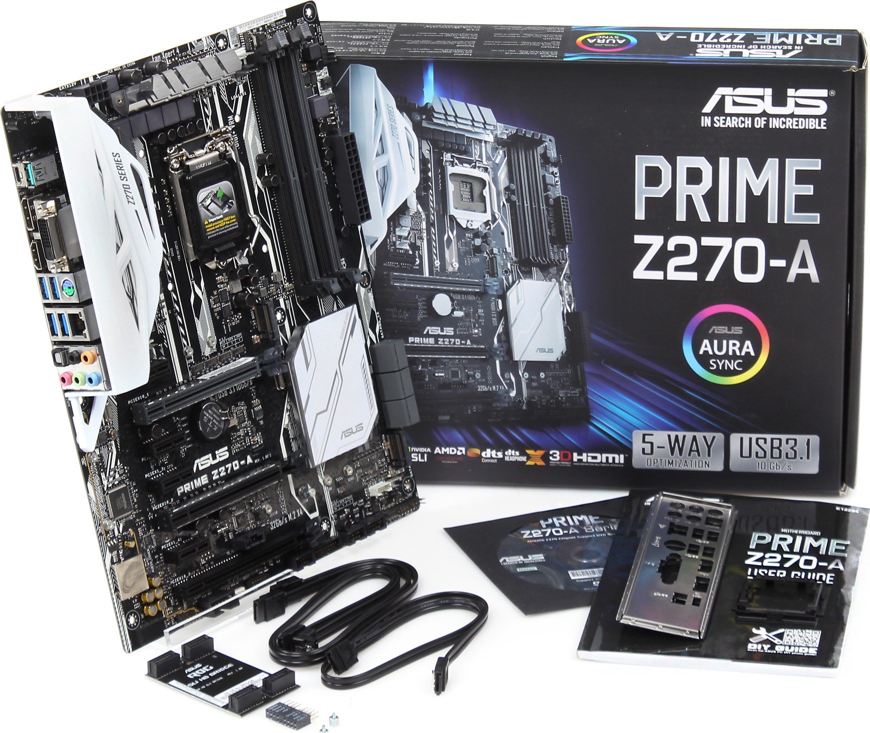 Материнская плата Asus Prime Z270-A s-1151 Z270 - уценка (180131 ...