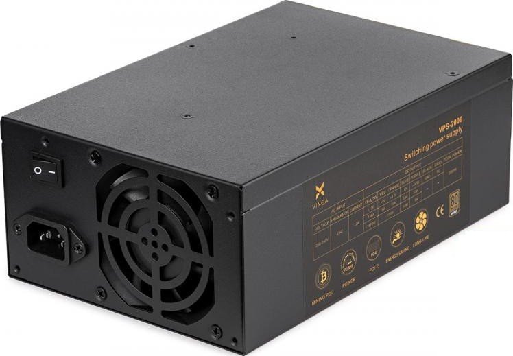 Блок питания 2000W Vinga VPS-2000 Mining edition купить | Elmir - цена ...