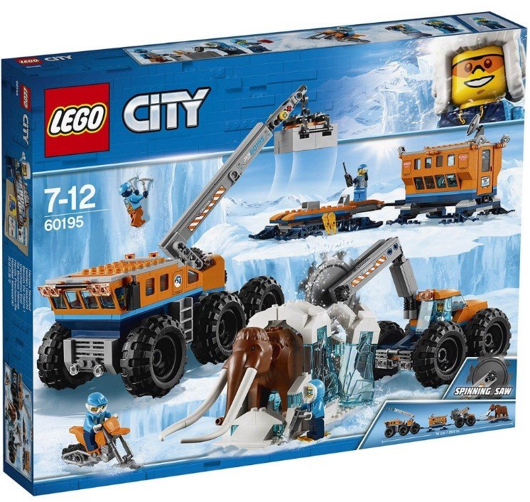 アルブランセット Конструктор LEGO City Arctic Пересувна арктична база (60195