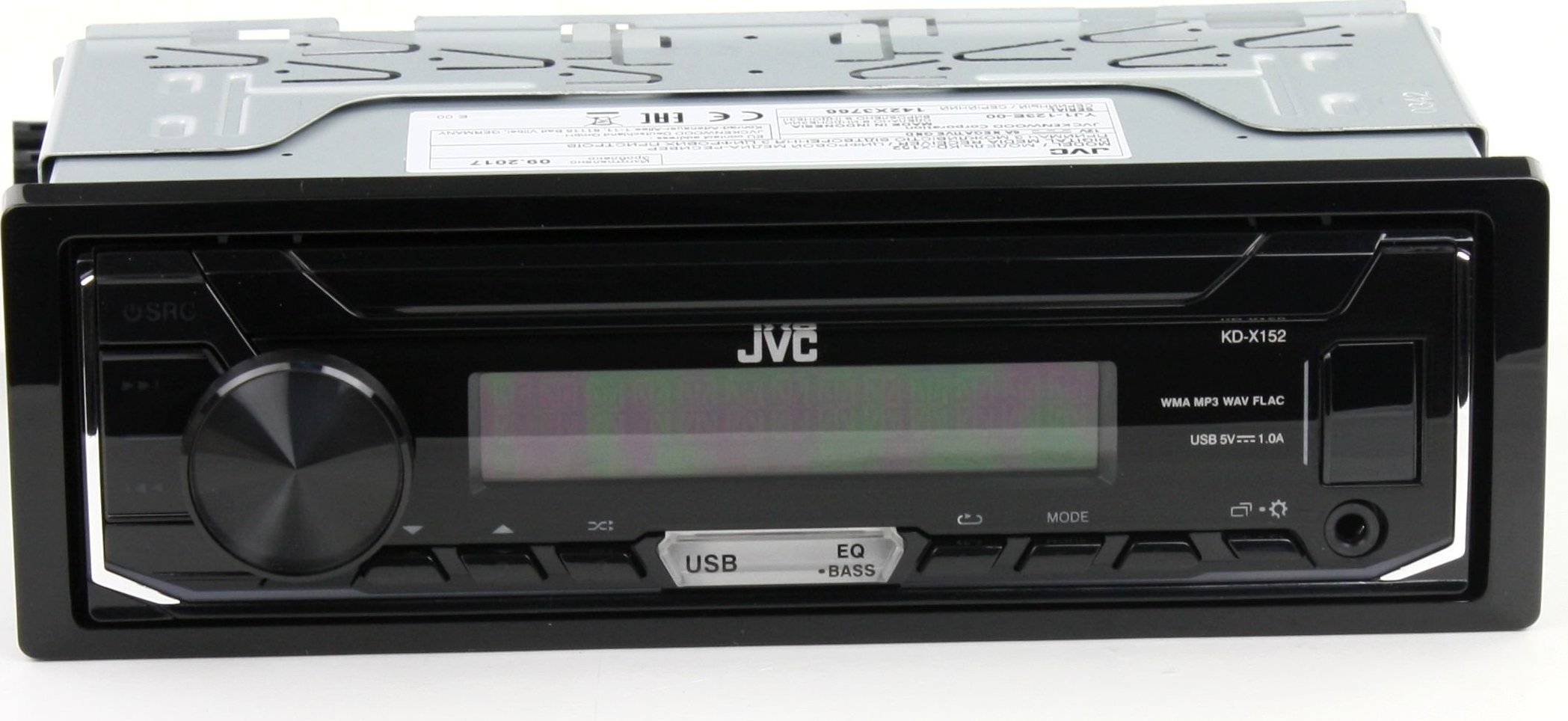Автомагнитола JVC KD-X152 купить | ELMIR - цена, отзывы, характеристики