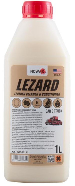 専用 Очиститель кожи Nowax NX01131 Lezard 1л купить | ELMIR - цена