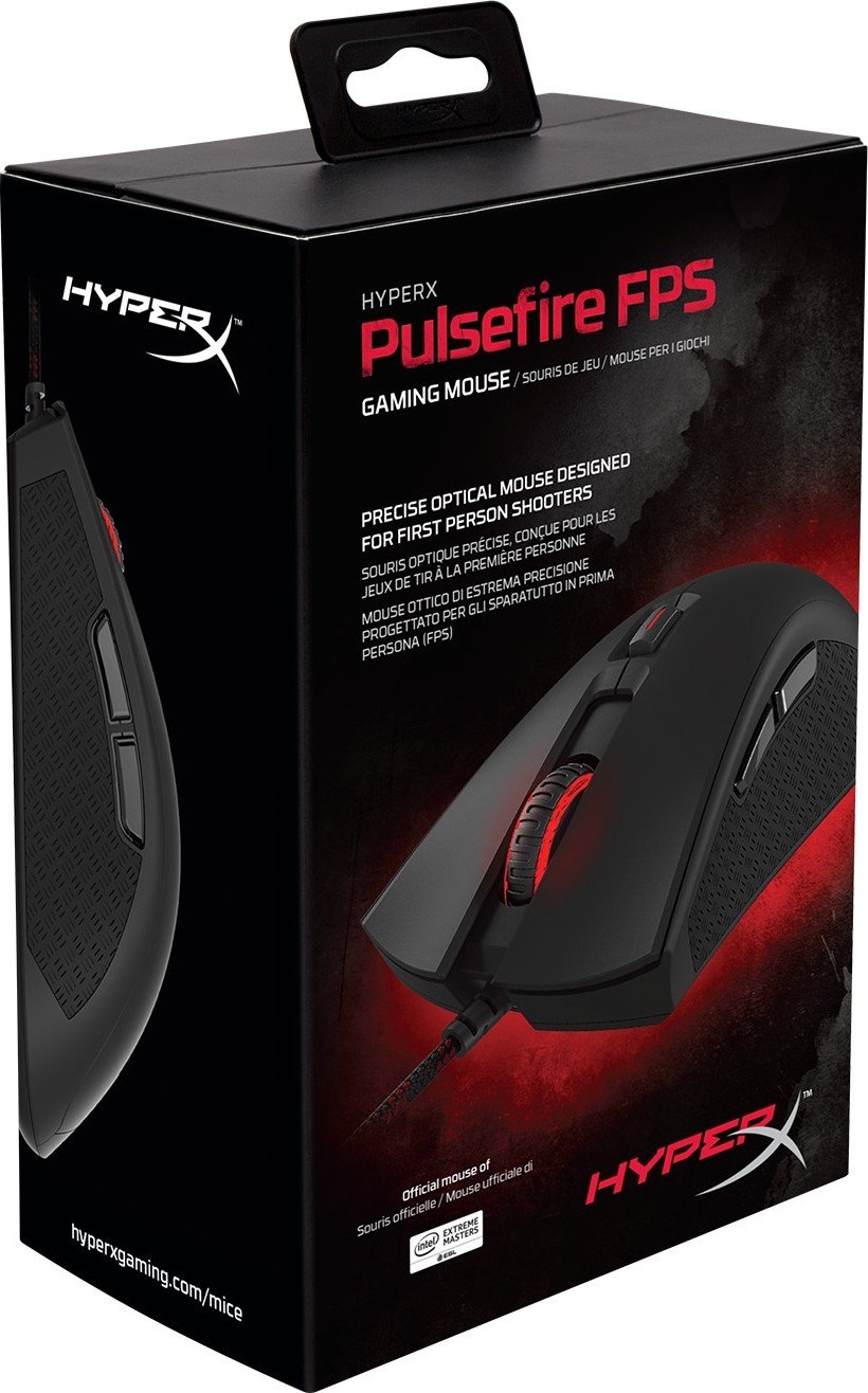 Мышь HyperX Pulsefire FPS Gaming (HX-MC001A/AS) купить | ELMIR - цена ...