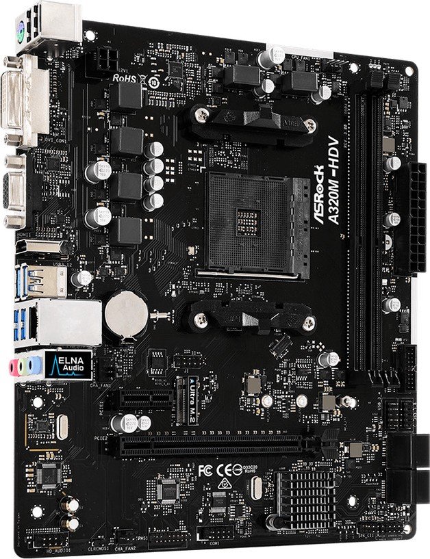 Материнская плата ASRock A320M-HDV R3.0 s-AM4 A320 купить | Elmir ...