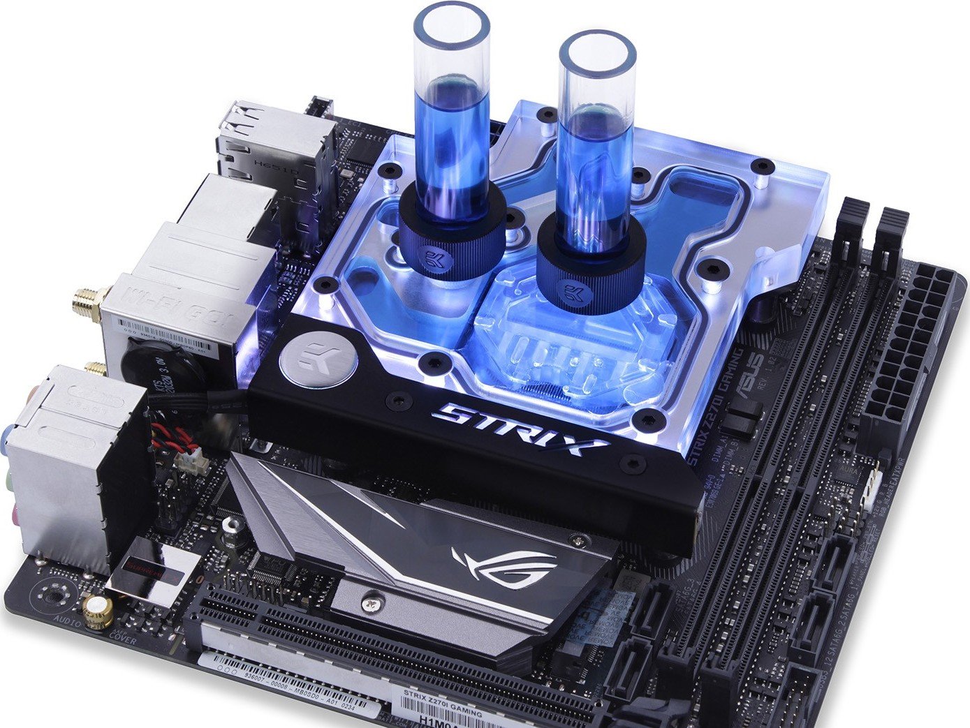 Водоблок EKWB EK-FB Asus Z270I Strix Monoblock Nickel (3830046991485 ...