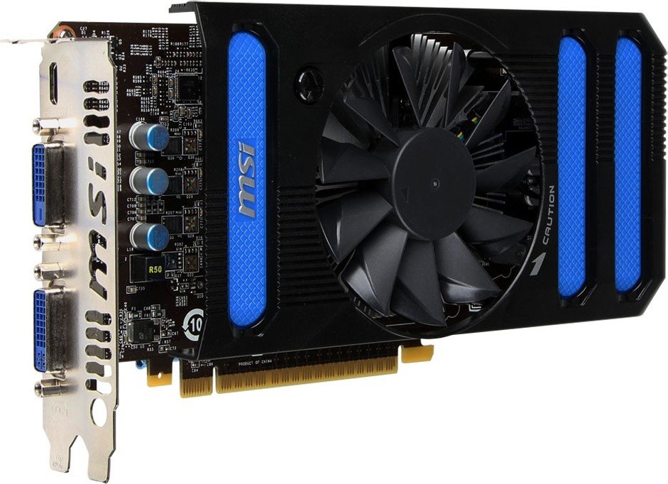 Видеокарта PCI-E GeForce GTX650 1GB DDR5 MSI (N650-1GD5/OC) купить ...