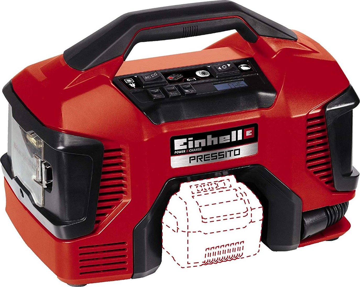 Автомобильные компрессоры einhell