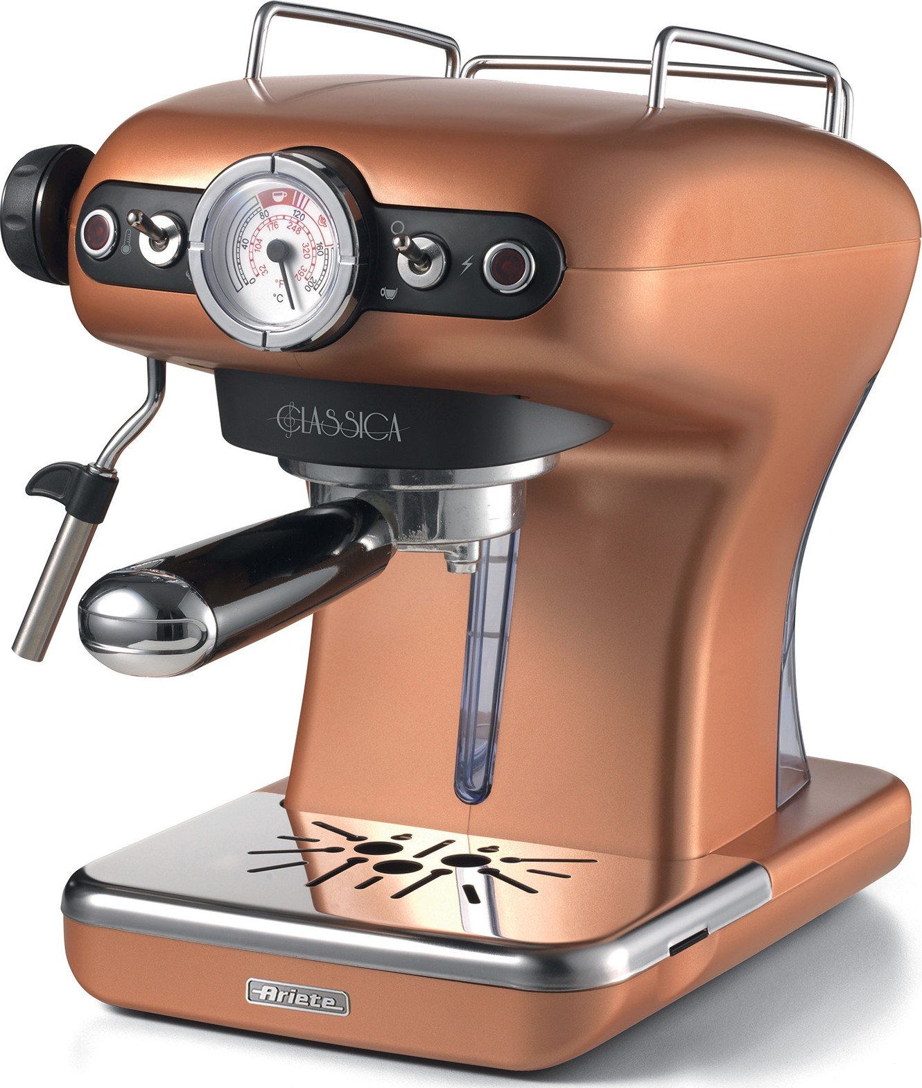 Кофеварка Ariete 1389A COPPER купить | ELMIR - цена, отзывы, характеристики