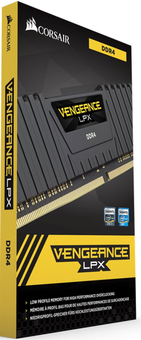 Модуль памяти Corsair DDR4 32GB 2x16GB 3200MHz Vengeance LPX Black