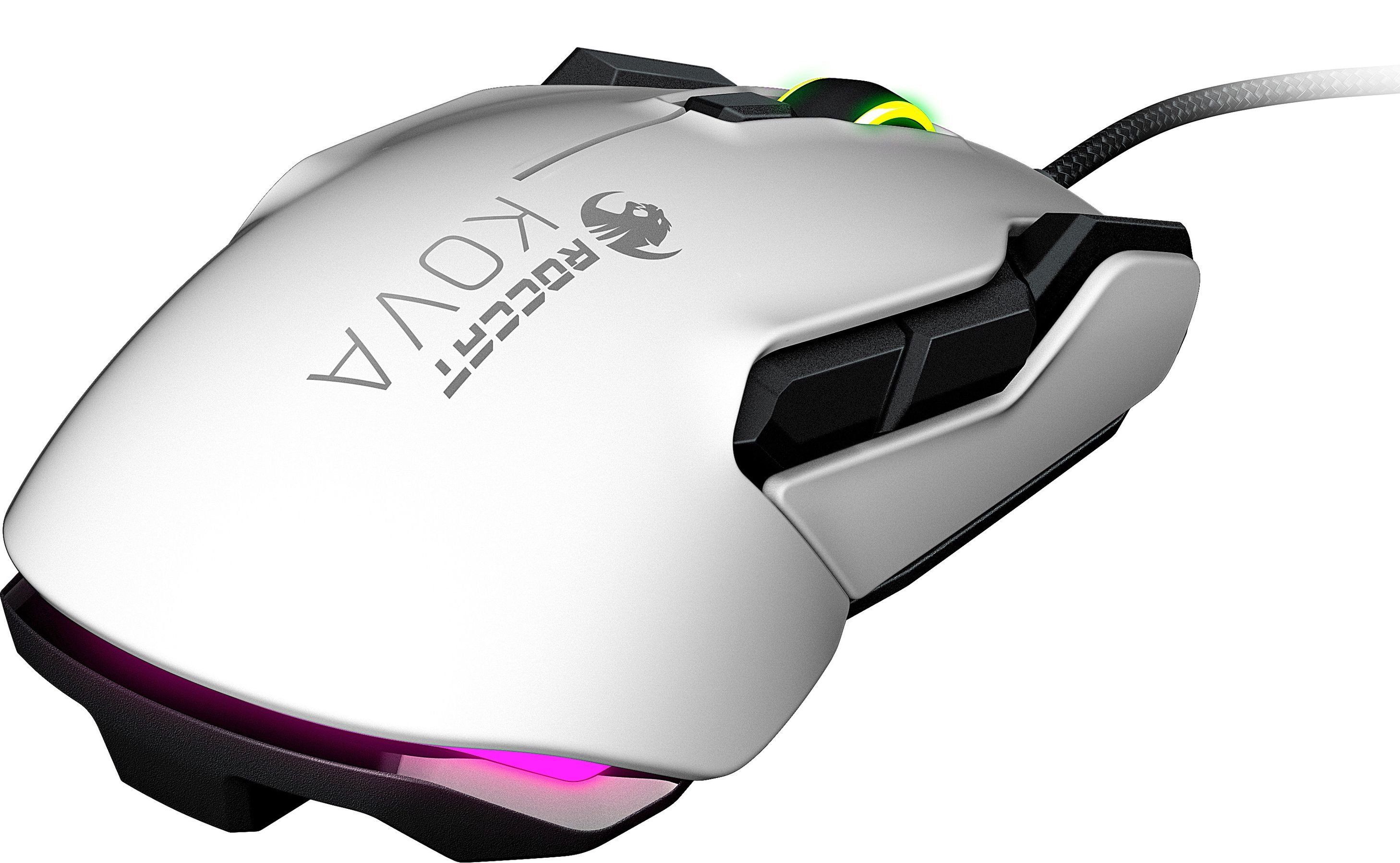 Мышь Roccat Kova AIMO Ambidextrous RGB Gaming Mouse White (ROC-11-507 ...