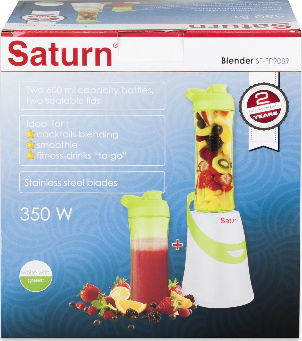 Блендер Saturn ST-FP9089 (White/Green) купить | ELMIR - цена, отзывы ...