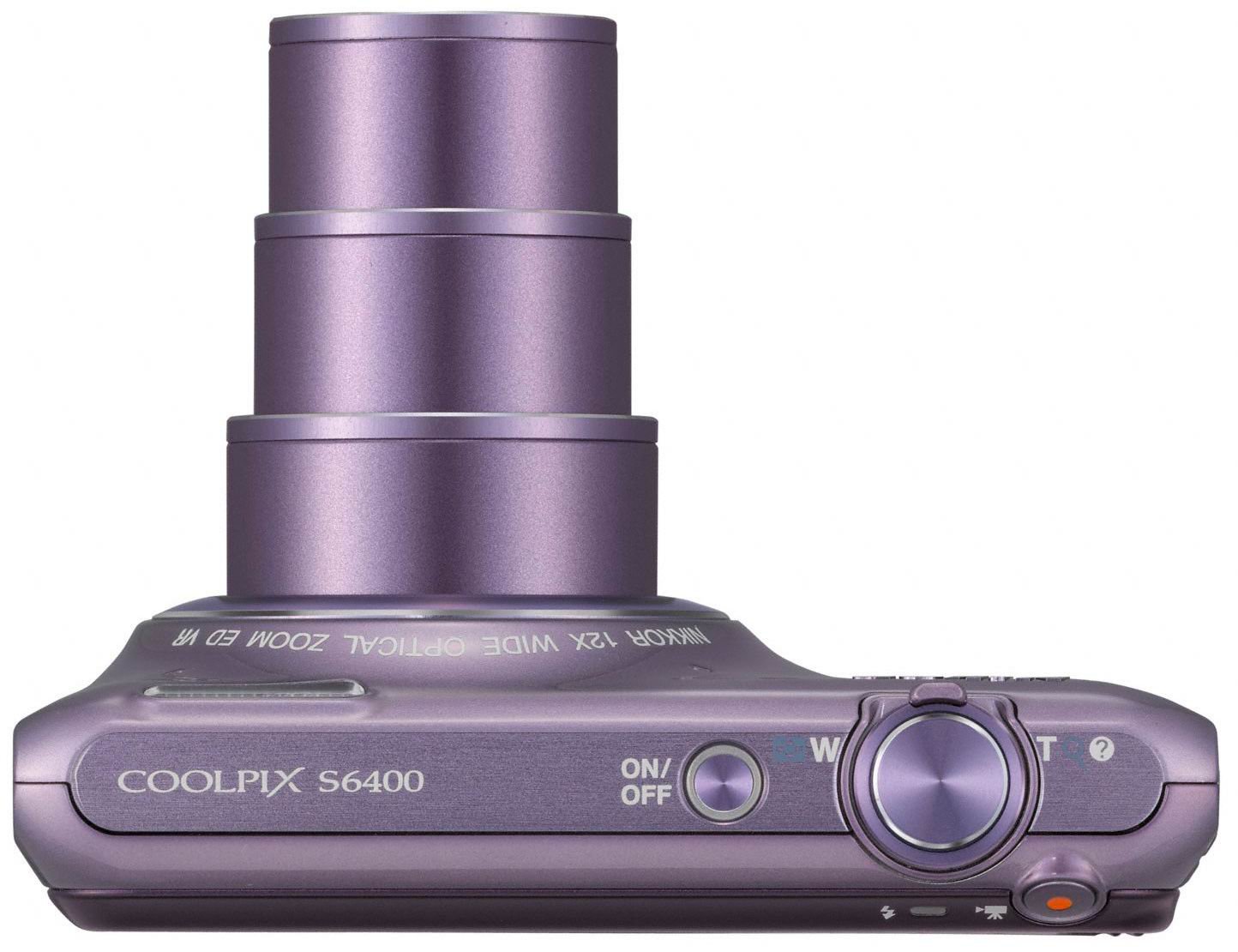 Цифровая фотокамера Nikon Coolpix S6400 Purple купить | ELMIR - цена ...