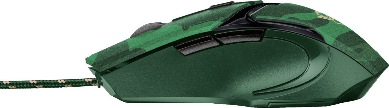 Trust Gaming GXT 101D Gav - Mouse Da Gioco Con DPI Regolabile E Design Camo Verde - Foto 9