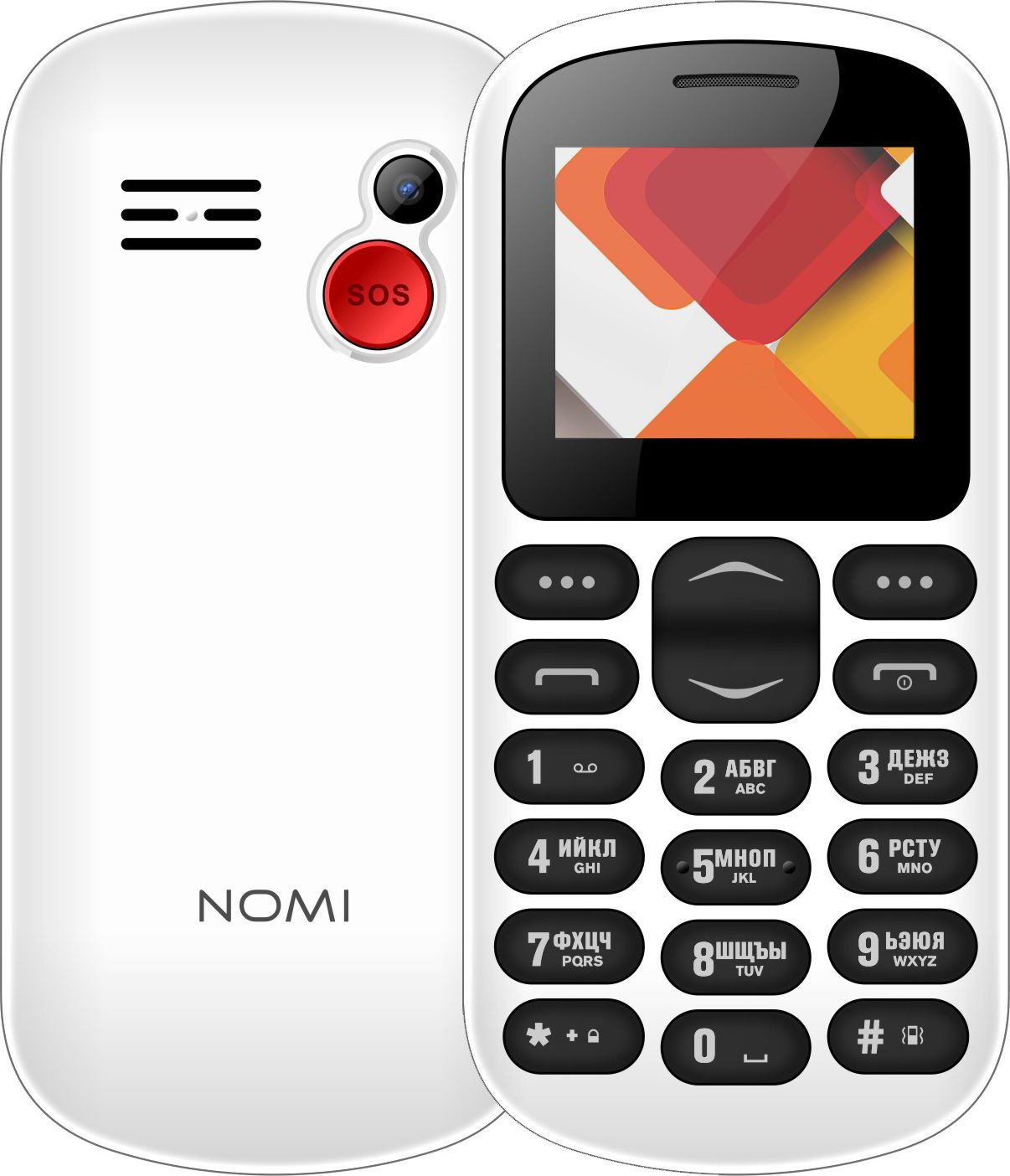 Мобильный телефон Nomi i187 Dual Sim White купить | ELMIR - цена ...
