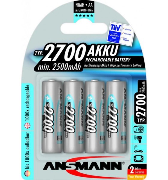 Аккумуляторы 2700 mah