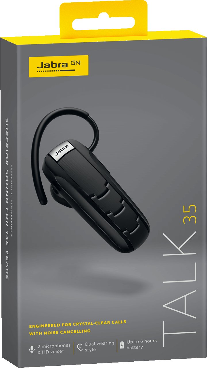 Гарнитура Bluetooth Jabra Talk 35 купить | ELMIR - цена, отзывы ...