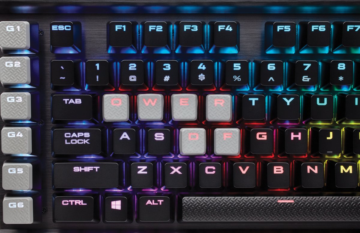 Клавиатура Corsair K95 RGB Platinum Cherry MX Speed (CH-9127014-RU ...