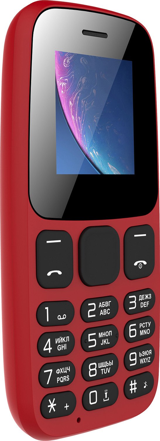 Мобильный телефон Nomi i144c Dual Sim Red купить | ELMIR - цена, отзывы ...