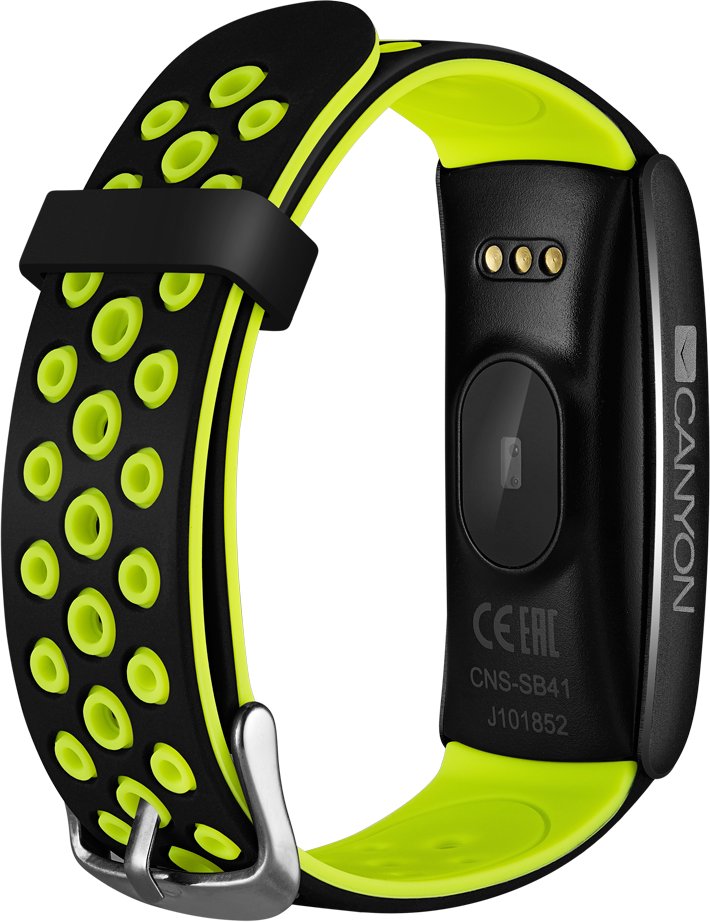 Фитнес браслет Canyon CNS-SB41BG Black/Green купить | ELMIR - цена ...