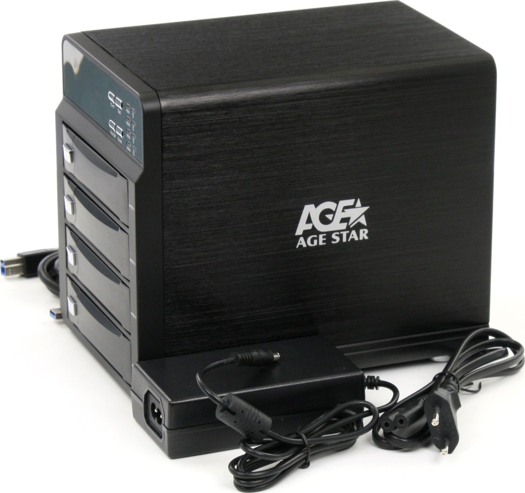 Карман для HDD 3.5" USB3.2 Gen1/eSATA AgeStar 3C4B3A1 Black купить ...