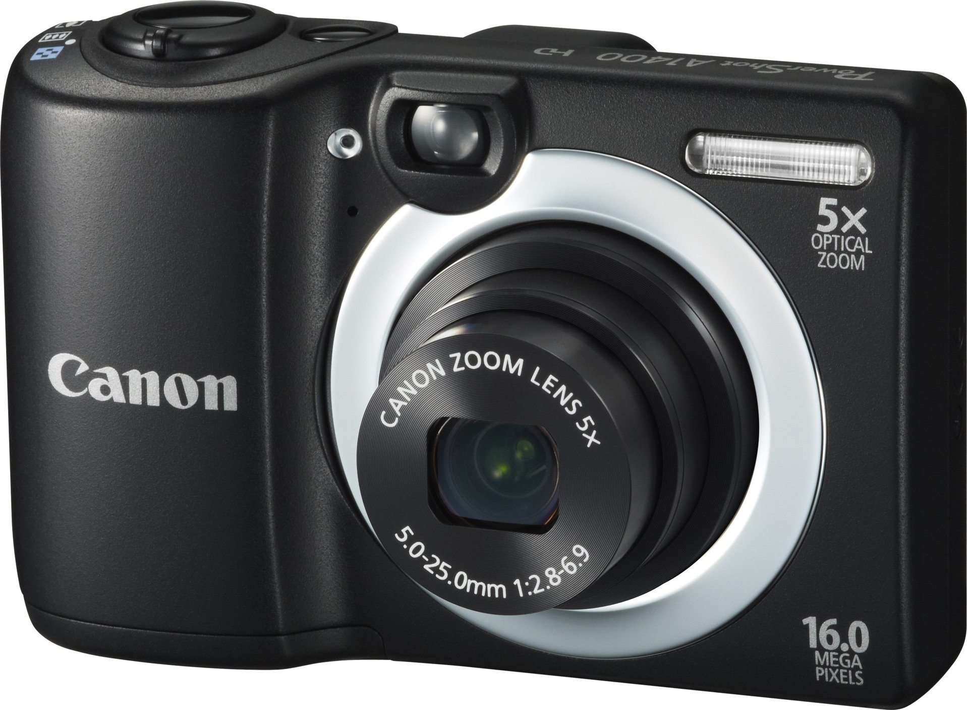 Цифровая фотокамера Canon PowerShot A1400 Black купить | ELMIR - цена ...