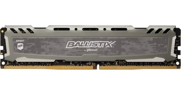 Модуль памяти Crucial DDR4 8GB 3000MHz Ballistix Sport LT Gray