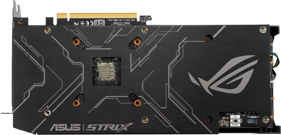 Видеокарта Asus PCI-E Radeon RX 5500 XT 8GB DDR6 (ROG-STRIX-RX5500XT ...