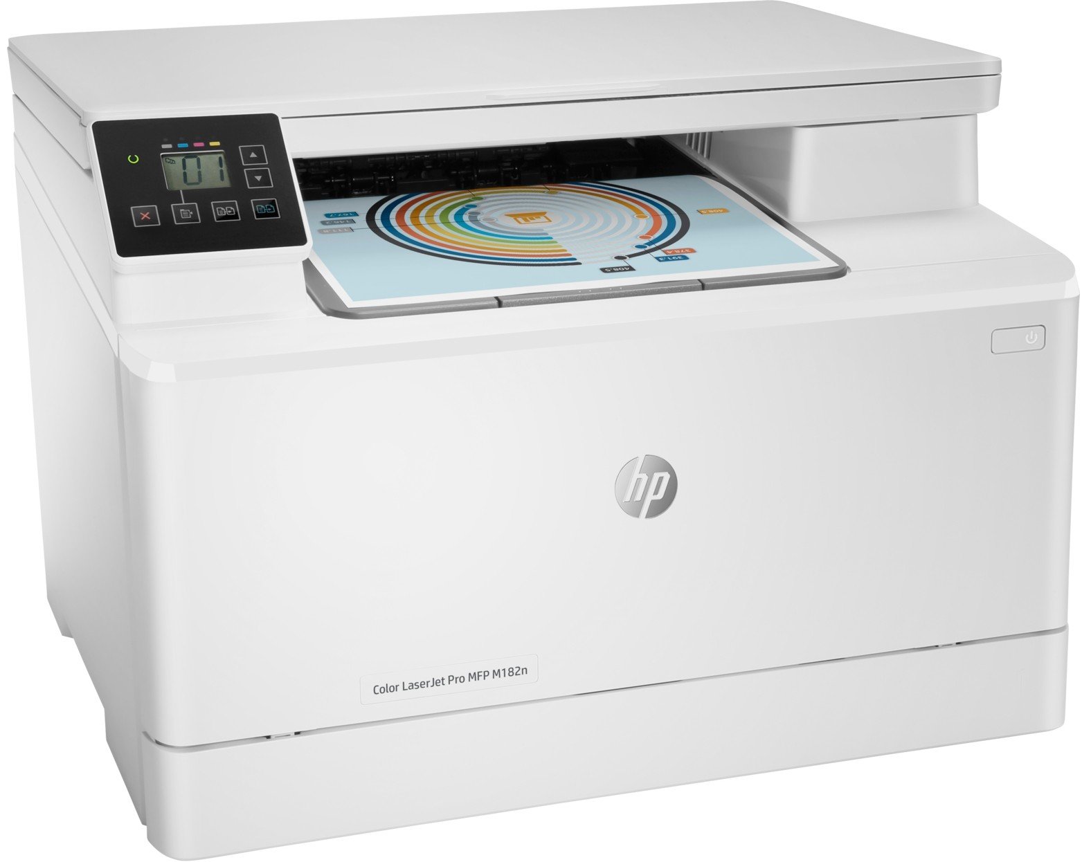 МФУ лазерное HP Color LaserJet Pro M182n (7KW54A) купить | ELMIR - цена ...