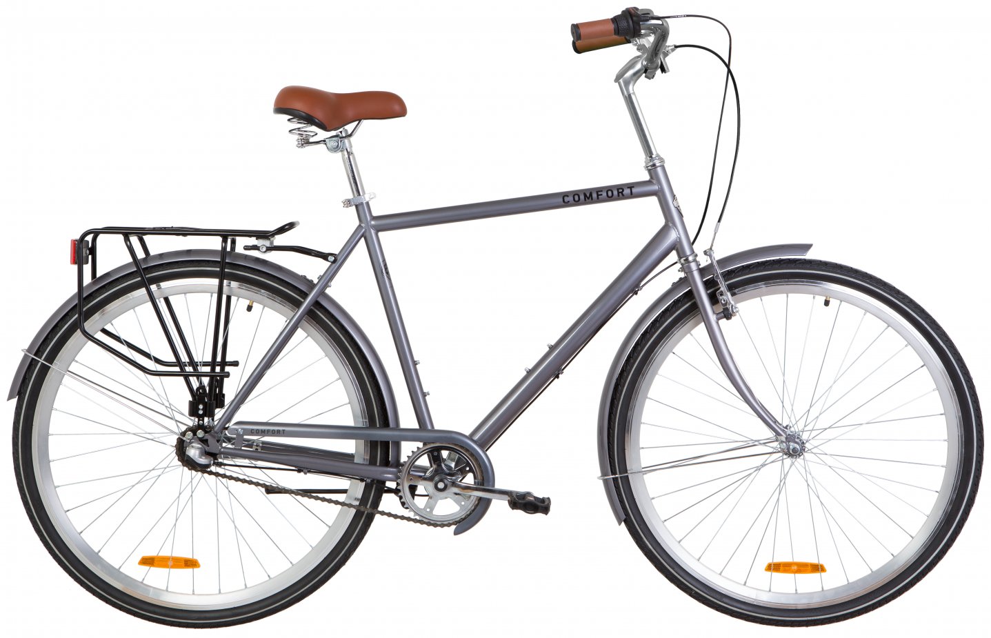 Велосипед Дорожник Comfort Male St Grey 28" рама - 22" 2020 (OPS-D-28 ...