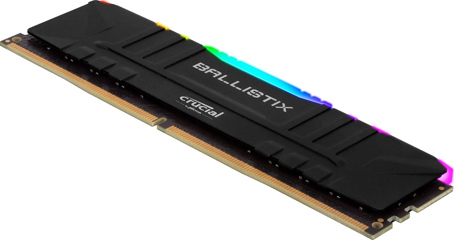 Модуль памяти Crucial DDR4 32GB 2x16GB 3200MHz Ballistix RGB Black