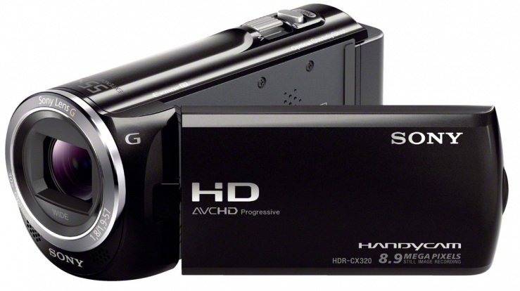Цифровая видеокамера Sony Handycam HDR-CX320E Black купить | ELMIR ...