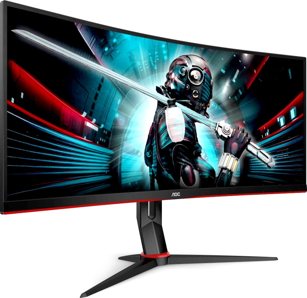 Монитор 34" AOC CU34G2X/BK купить | Elmir - цена, отзывы, характеристики