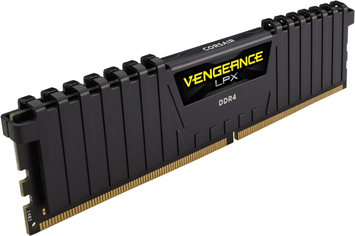 Модуль памяти Corsair DDR4 32GB 2x16GB 3200MHz Vengeance LPX Black