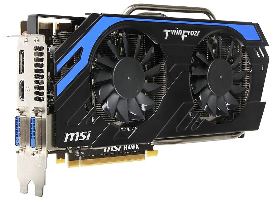 Видеокарта MSI PCI-E GeForce GTX660 2GB DDR5 (N660 Hawk) - купить в ...