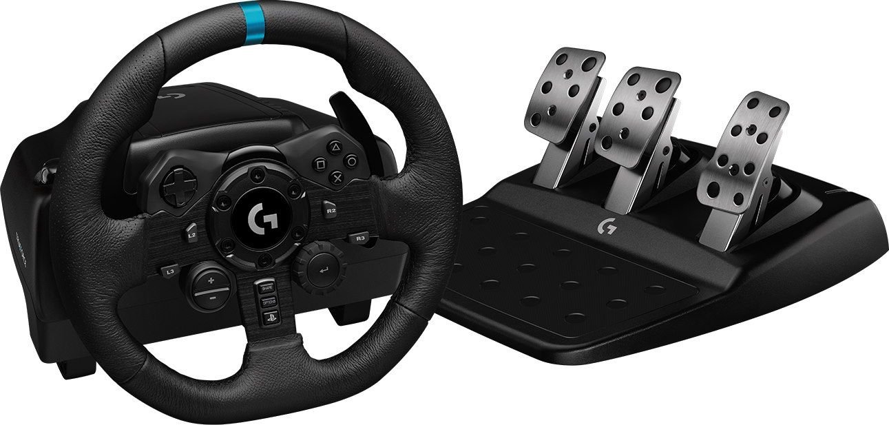 Руль Logitech G923 Racing Wheel and Pedals for PS4 and PC (941-000149 ...