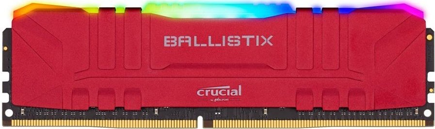 Модуль памяти Crucial DDR4 16GB 3600MHz Ballistix RGB Red