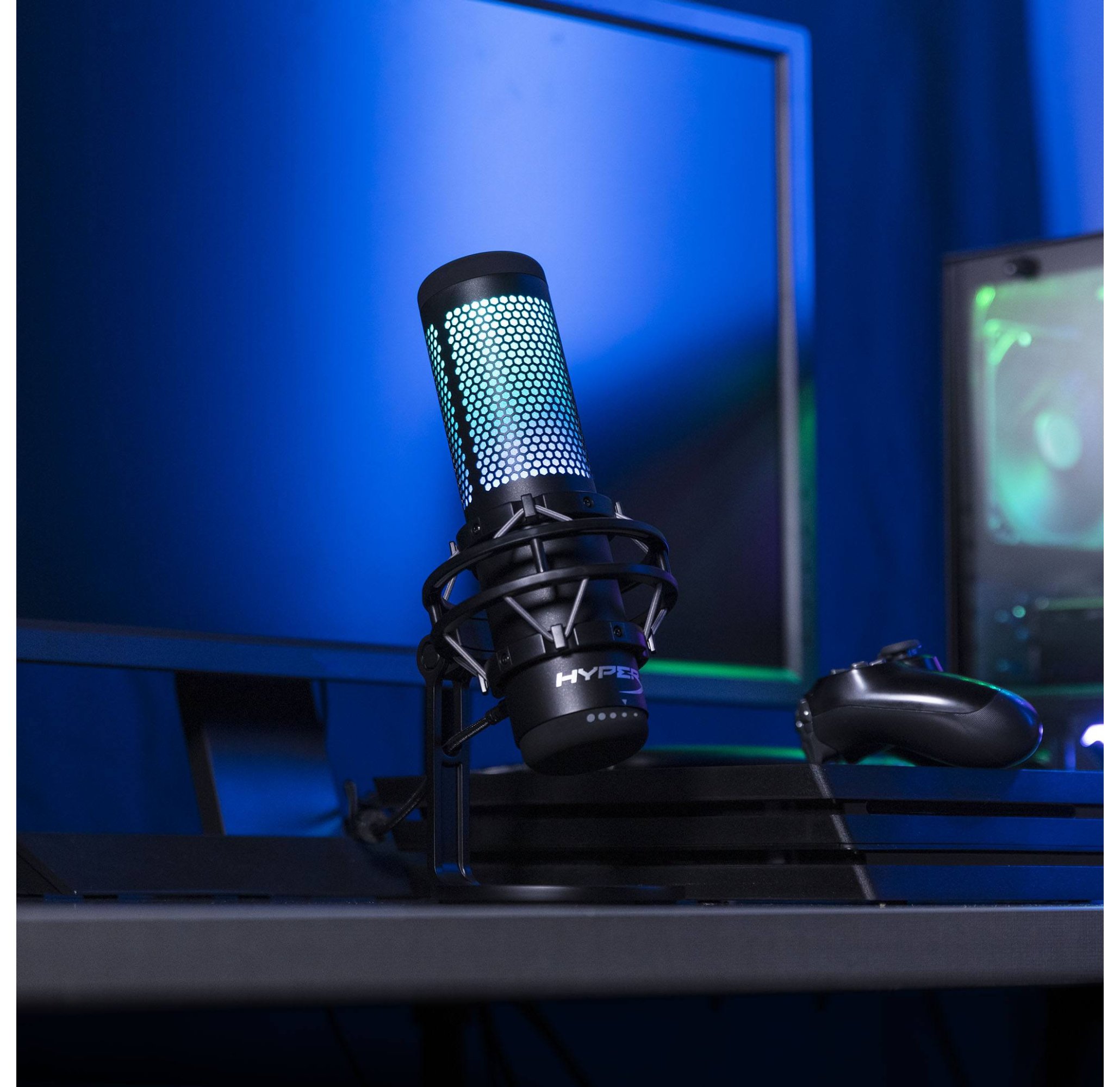 Микрофон HyperX QuadCast S (HMIQ1S-XX-RG/G) купить | ELMIR - цена