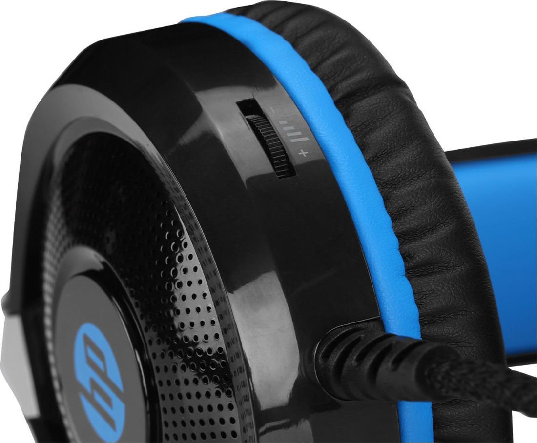 Наушники HP DHE-8010 Gaming Blue LED Black купить | ELMIR - цена ...
