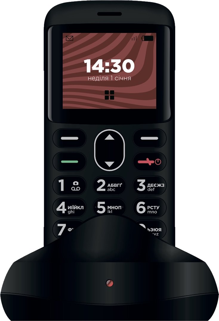 Мобильный телефон Ergo R201 Dual Sim Black купить | ELMIR - цена ...
