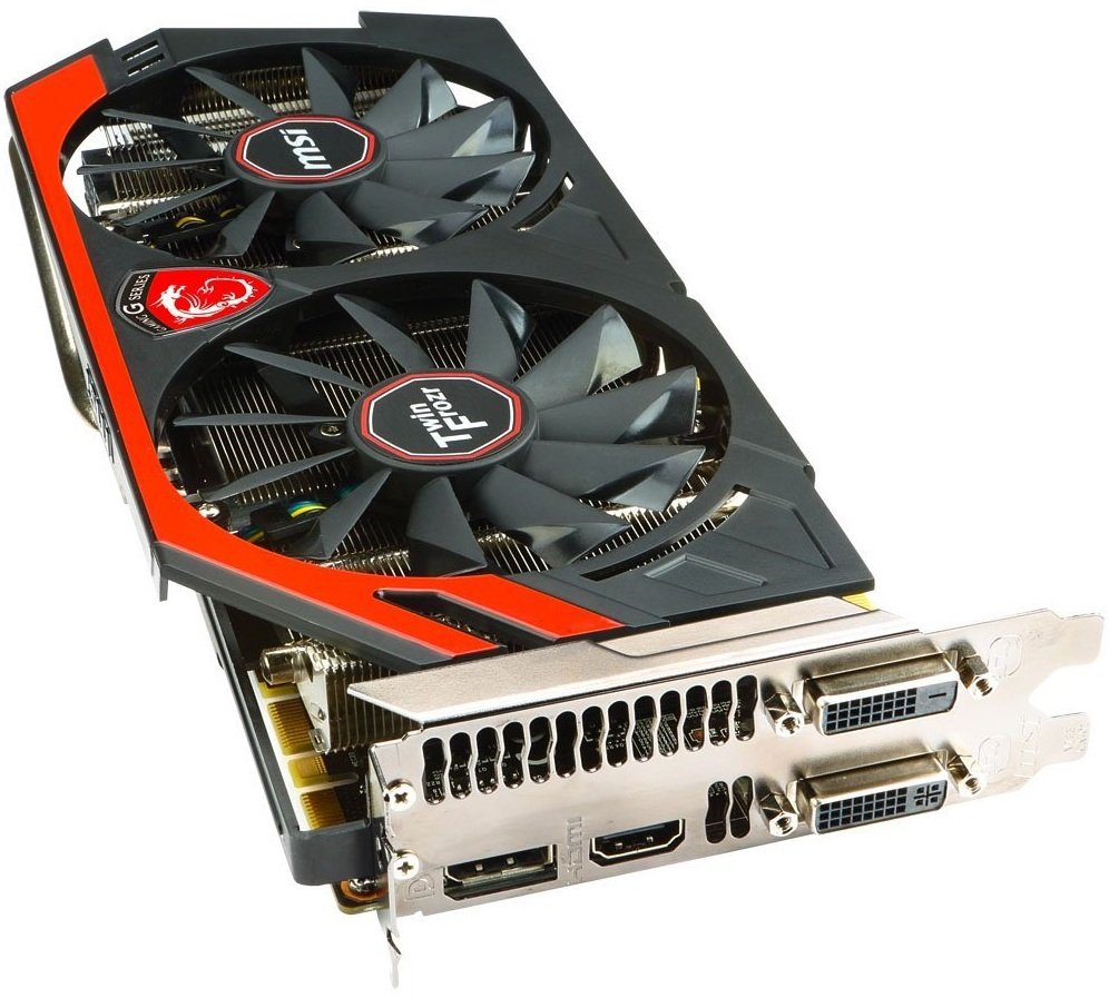 Видеокарта PCI-E GeForce GTX760 4GB DDR5 MSI (N760 TF 4GD5/OC) купить ...