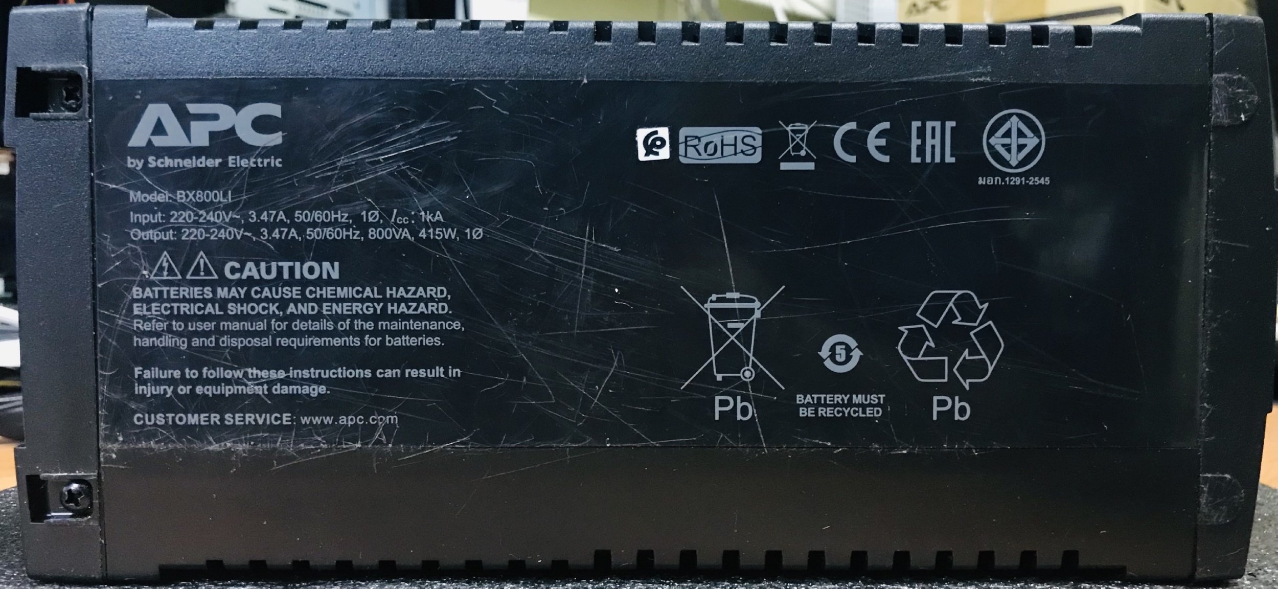 ИБП APC Back-UPS IEC 800VA AVR (BX800LI) - уценка (200928) купить ...