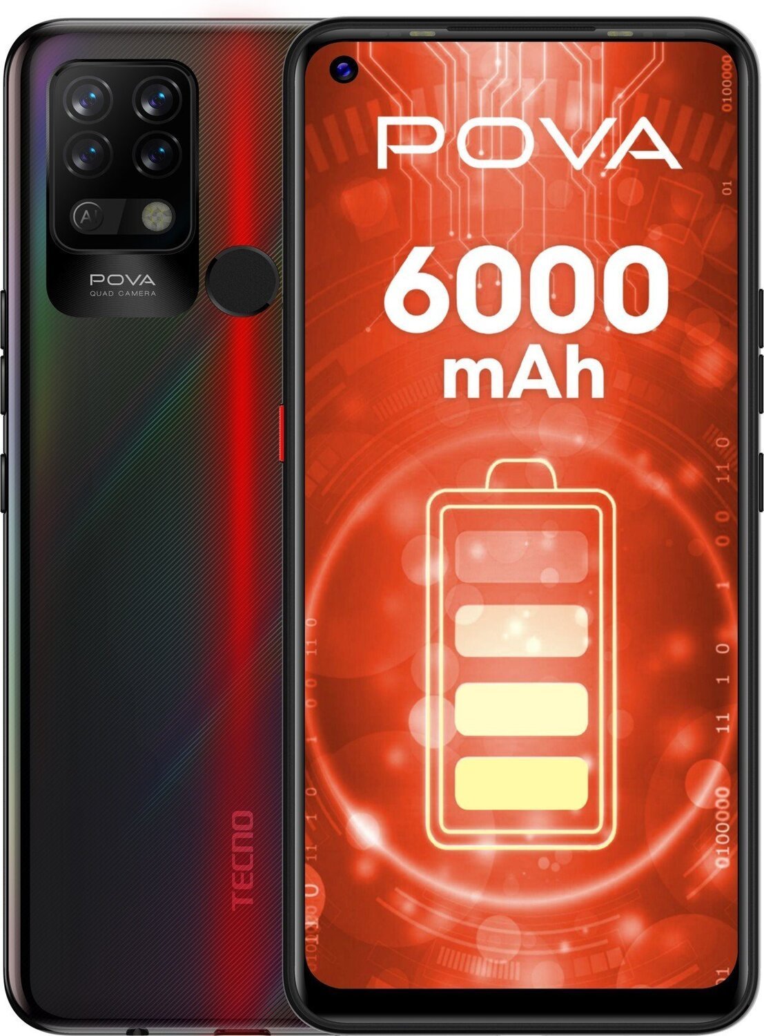 Мобильный телефон Tecno Pova 6/128 LD7 DualSim Dazzle Black ...